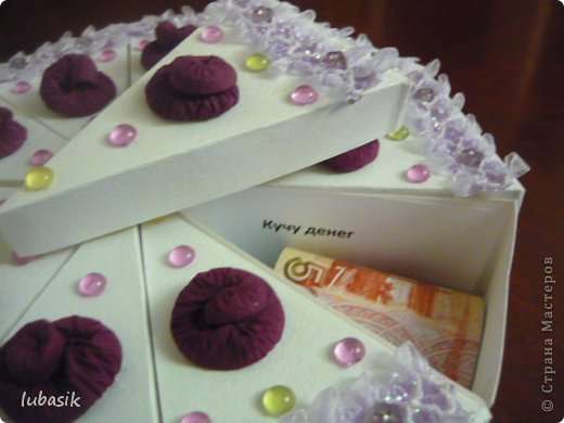 Сваднбный торт с пожеланиями - 10 кусочков + шаблон. | Страна Мастеров