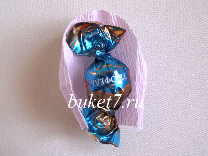 Букет из конфет своими руками: пошаговое фото для начинающих