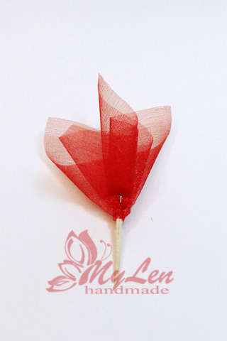 Мастер-класс валентинка из конфет.  Шаг 6